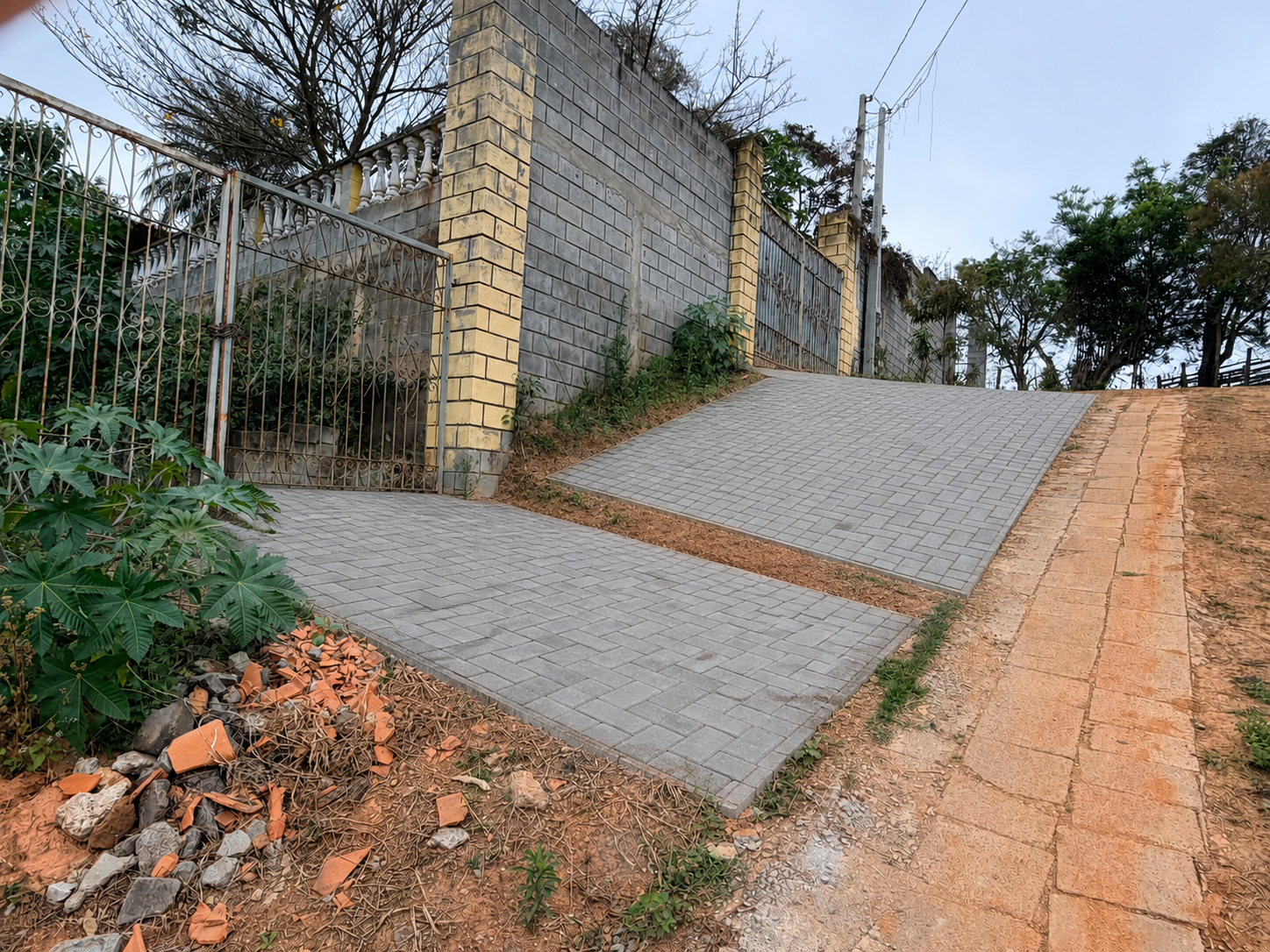 Simulação conceitual — Frente do lote de Janderson